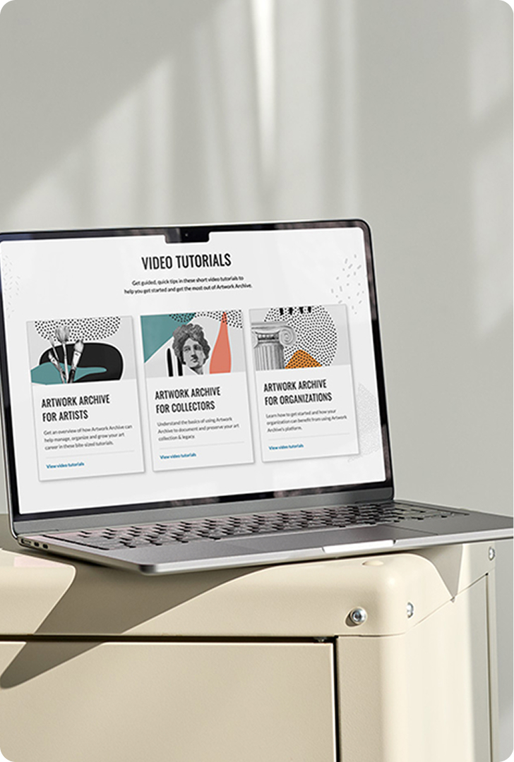 Video tutorials displayed on laptop and tablet